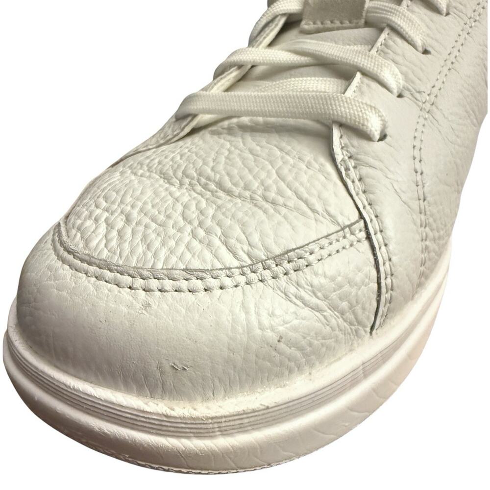 Kizik Sydney Sneakers All White Leather Hands Free Shoes Womens 10 - Picture 10 of 10